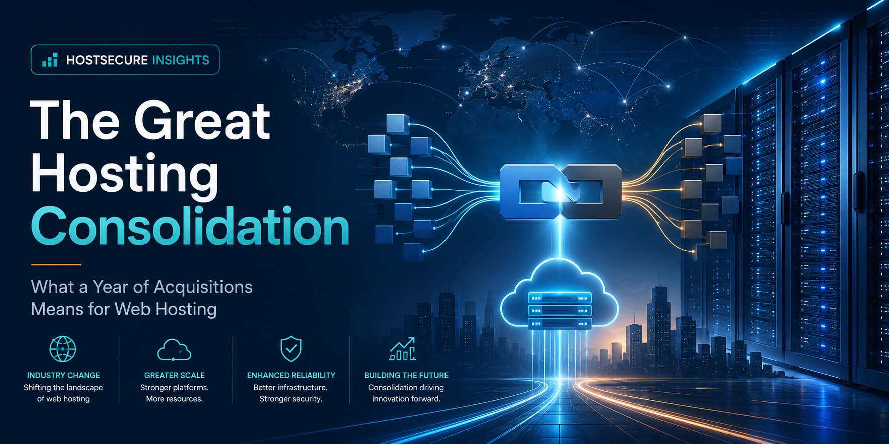 The Great Hosting Consolidation: What a Year of Acquisitions Tells Us About the Future of Web Hosting